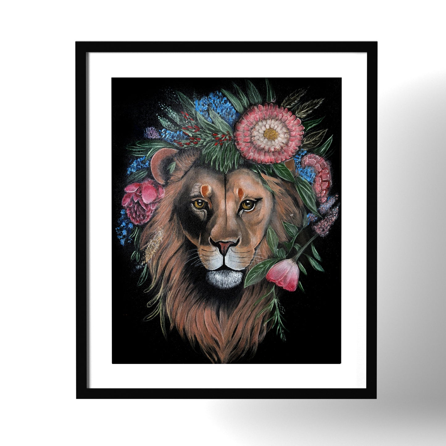 Crowned King Canvas Art